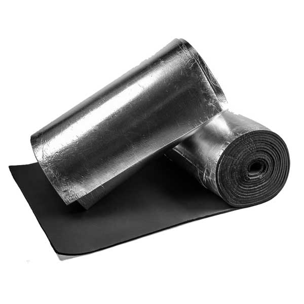 عایق الاستومری رولی روکش دار اینسوفلکس insu-flex