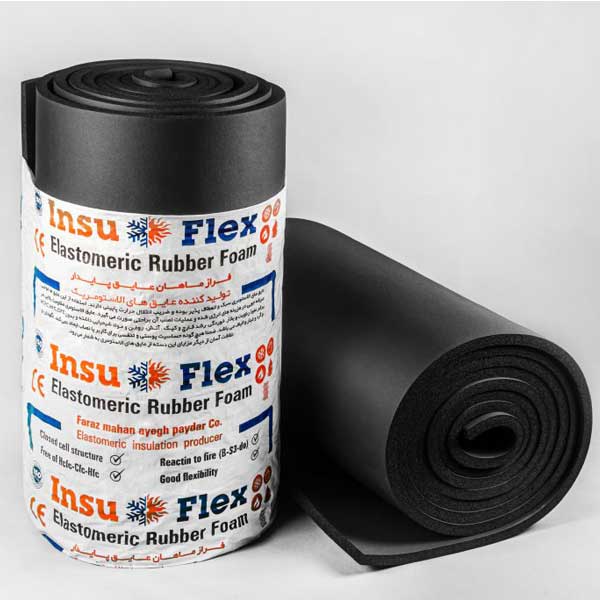 عایق الاستومری رولی